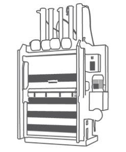 เครื่องอัดเศษวัสดุ