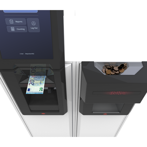 เครื่องจัดการเงินสด CASHPoint Pay 2.0