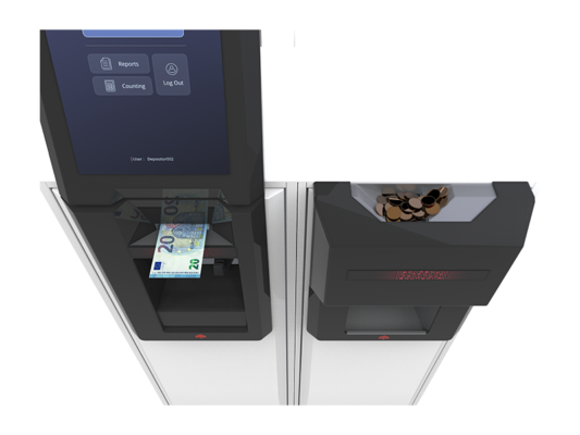 เครื่องจัดการเงินสด CASHPoint Pay 2.0