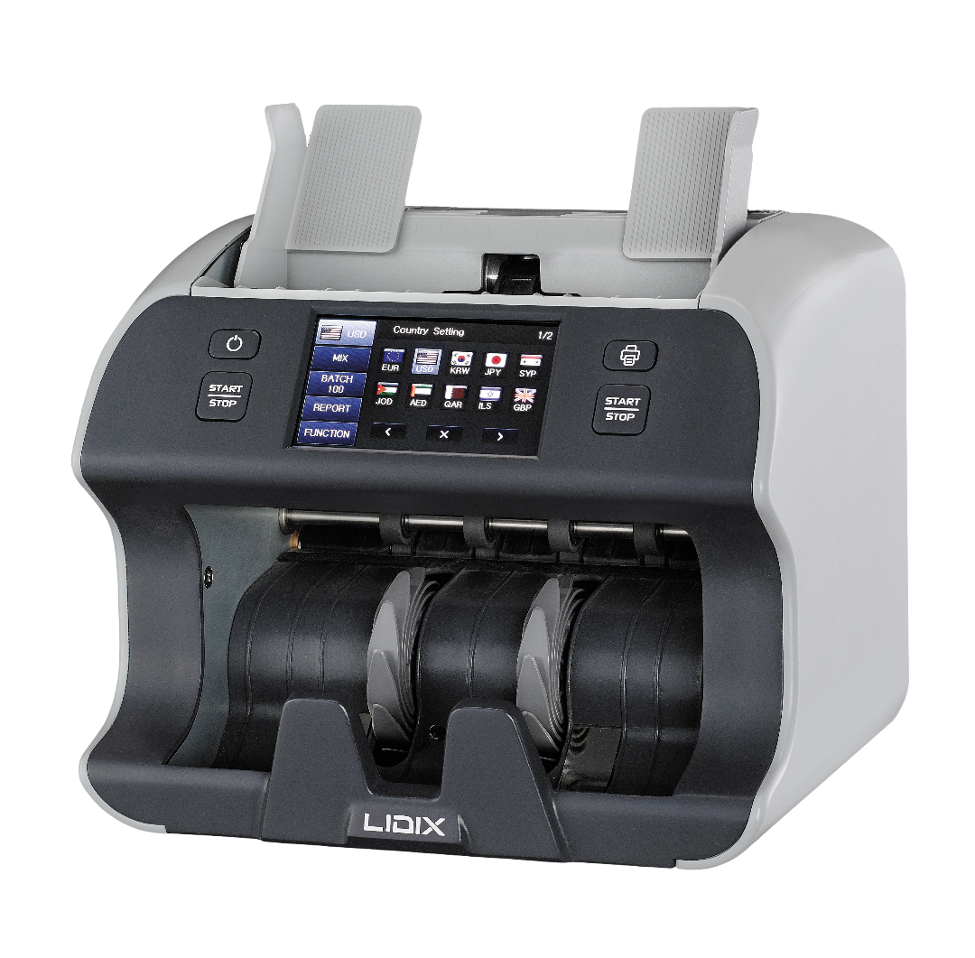 CL-2 เครื่องนับเงินและคัดแยกธนบัตร LIDIX CL-2