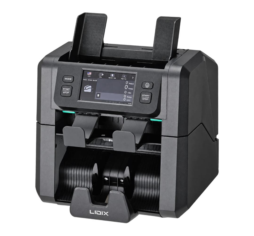 JL-2F-1 เครื่องนับเงินและคัดแยกธนบัตร LIDIX JL-2FS