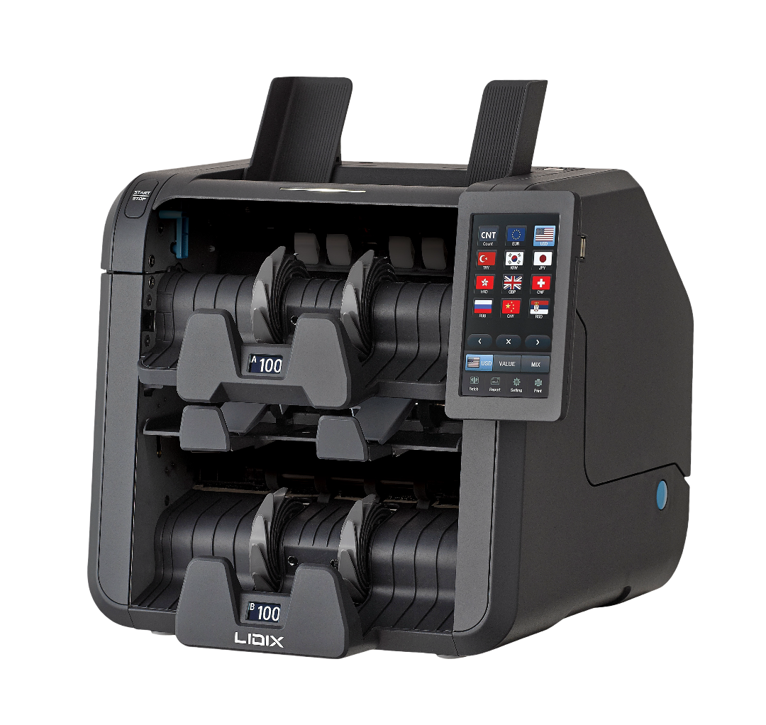 SL-250FS เครื่องนับเงินและคัดแยกธนบัตร LIDIX SL-250FS